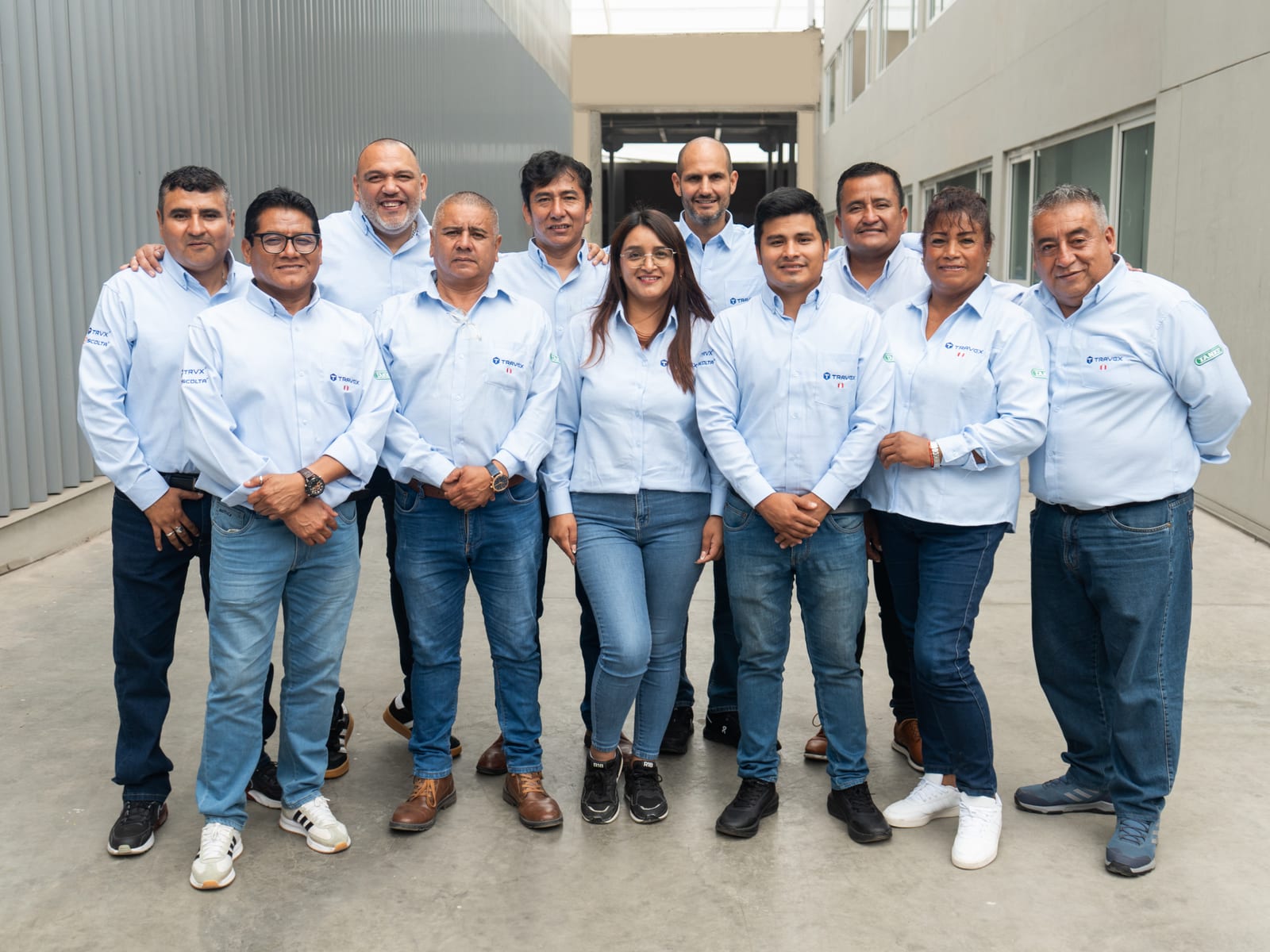 Equipo TRAVEX en la planta