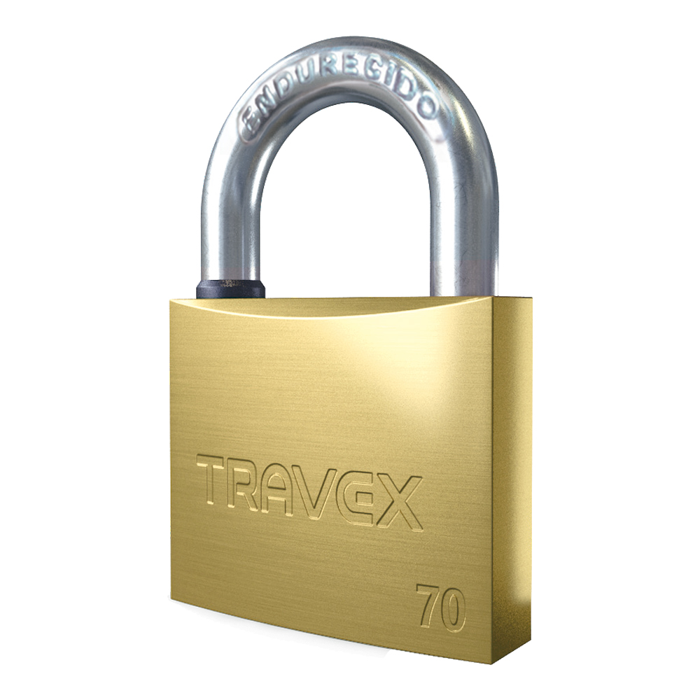 Candado plano 70 de alta seguridad- TRAVEX