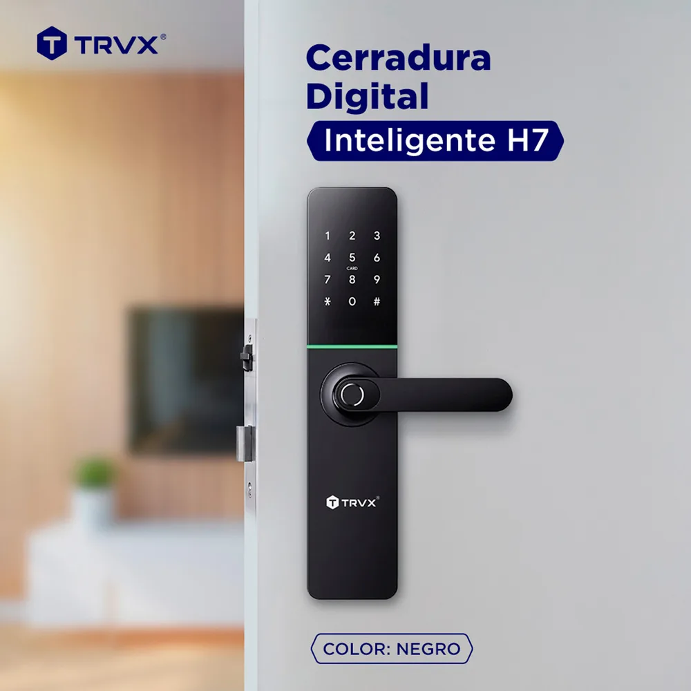 Cerradura Digital Inteligente H7- TRVX 2